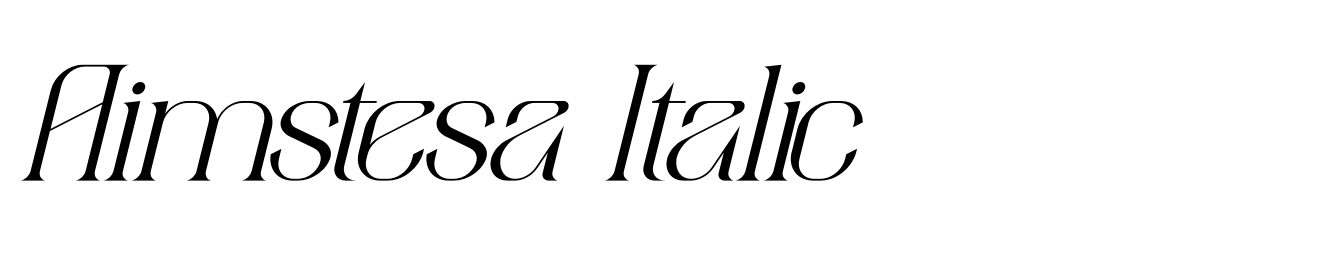 Aimstesa Italic